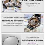 starry sky automatic watch, view 8 - MRSLM