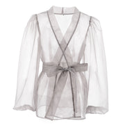 loose cardigan top for women, view 4 - MRSLM