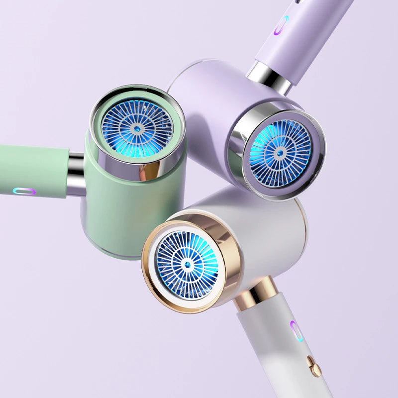 wireless rechargeable leafless hair dryer - MRSLM