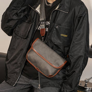 men's plaid shoulder bag, view 15 - MRSLM