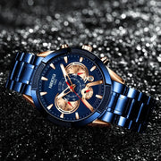 sport chronograph men's watch, view 11 - MRSLM