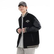 american retro baseball embroidered jacket, view 2 - MRSLM