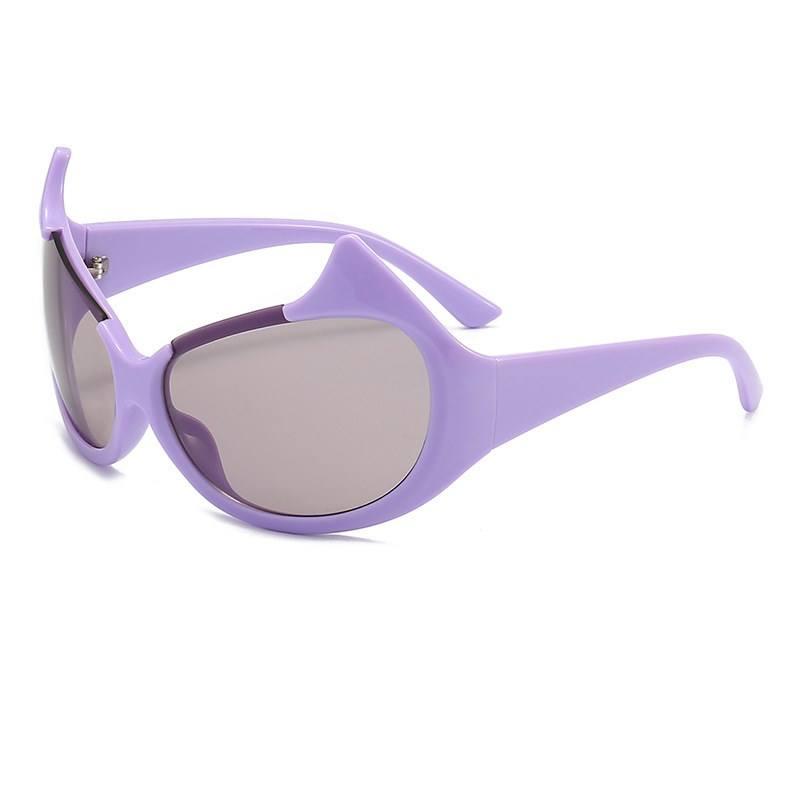 oversized cat eye sunglasses, view 8 - MRSLM