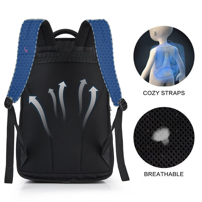 waterproof 29L laptop backpack, view 4 - MRSLM