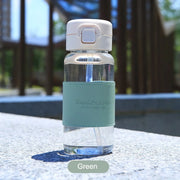 cute water bottle with straw, view 7 - MRSLM