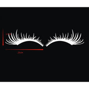 reflective car headlight eyebrow stickers, view 8 - MRSLM
