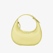 crescent leather crossbody bag, view 4 - MRSLM
