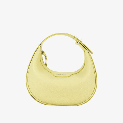crescent leather crossbody bag, view 4 - MRSLM