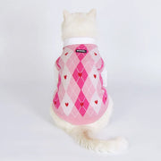 classic plaid dog vest, view 5 - MRSLM