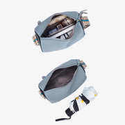 genuine leather crossbody bag, view 18 - MRSLM