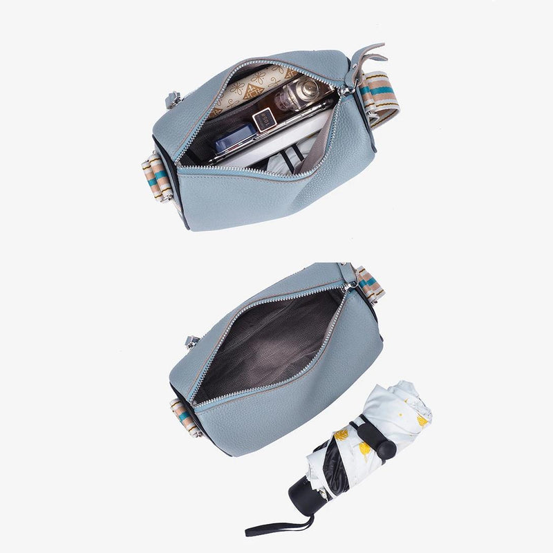 genuine leather crossbody bag, view 18 - MRSLM