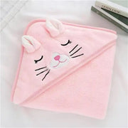 soft flannel baby bathrobe, view 2 - MRSLM