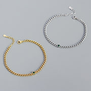 heavy metal tank chain bracelet, view 3 - MRSLM