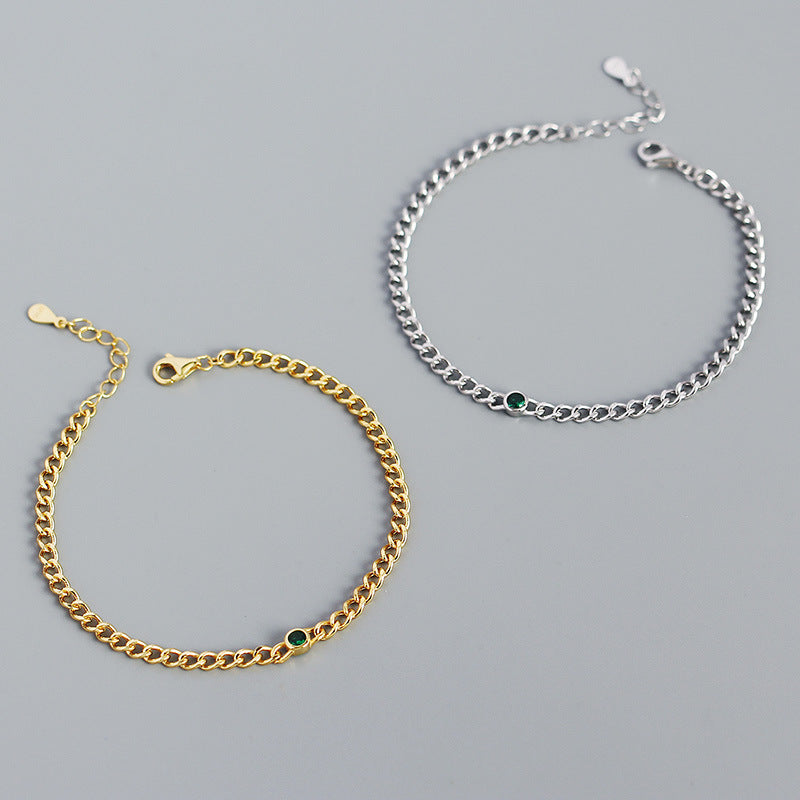 heavy metal tank chain bracelet, view 3 - MRSLM