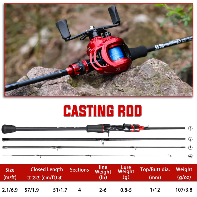 ultralight carbon fiber fishing rod, view 11 - MRSLM