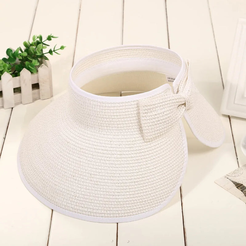 foldable sequin sunshade hat, view 3 - MRSLM