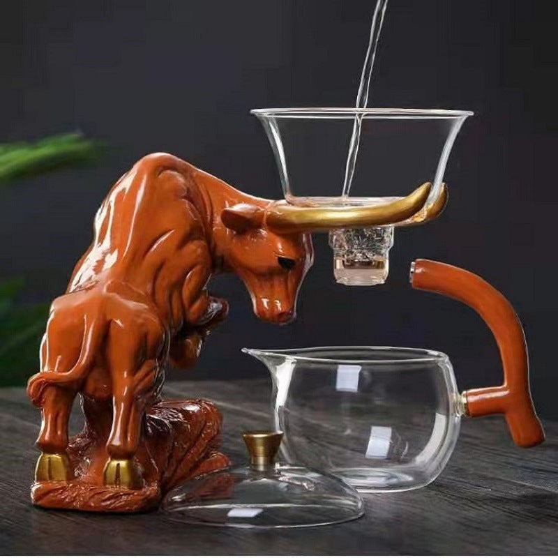 high borosilicate glass tea set, view 4 - MRSLM