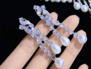 four-layer pearl clavicle necklace, view 11 - MRSLM