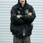 Baseball cotton-padded jacket, view 6 - MRSLM