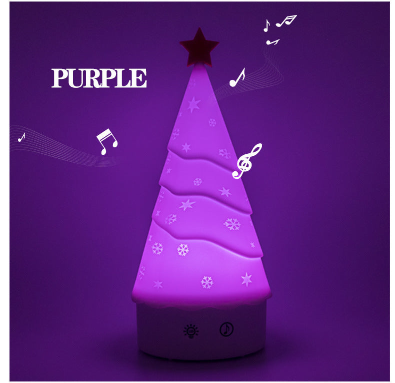 Christmas tree LED night light rechargeable, view 2 - MRSLM