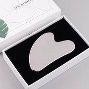 stainless steel facial roller and gua sha set, view 3 - MRSLM