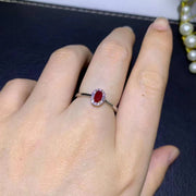 natural pigeon blood ruby ring - MRSLM