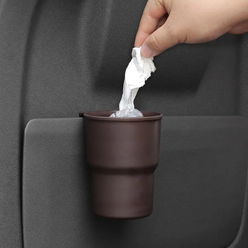 car cup holder with trash can, view 9 - MRSLM