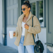 Women's plush-lined warm jacket, view 7 - MRSLM