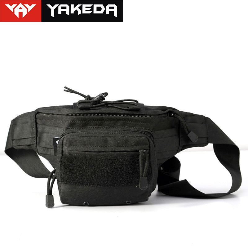 Outdoor camouflage sports waist bag, view 3 - MRSLM