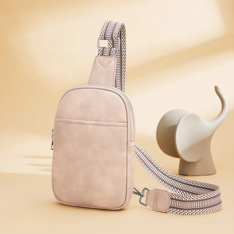 Chic sling crossbody and travel shoulder bag, view 2 - MRSLM