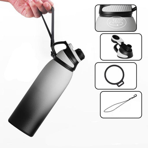 stainless steel thermo bottle with magnetic lid - MRSLM