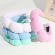 fluffy sponge headband, view 7 - MRSLM