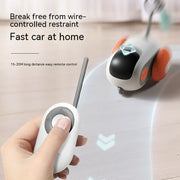 rolling car cat toy, view 5 - MRSLM