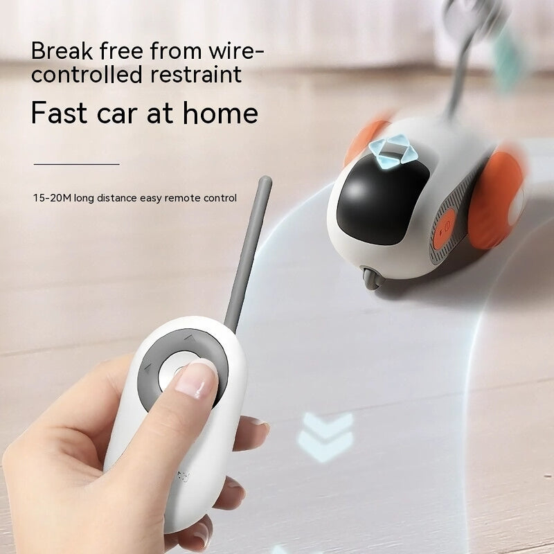rolling car cat toy, view 5 - MRSLM