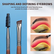 8-piece natural hair makeup brush set, view 6 - MRSLM
