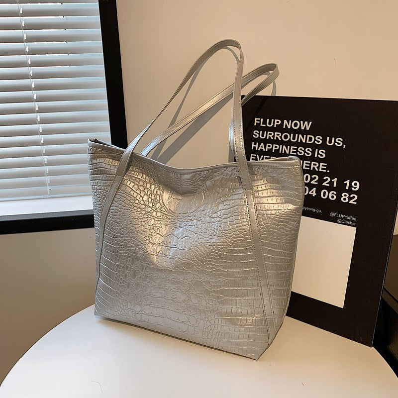 retro large-capacity tote bag - MRSLM