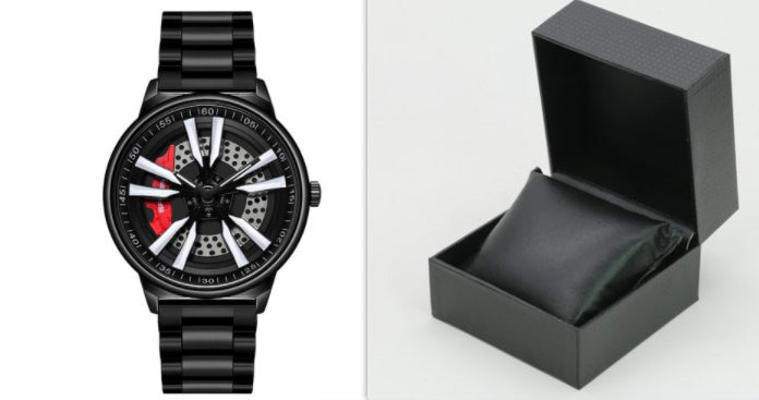 rotating wheel quartz watch, view 18 - MRSLM