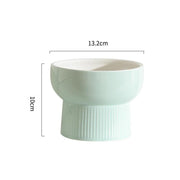 ceramic cat and dog water bowl, view 6 - MRSLM