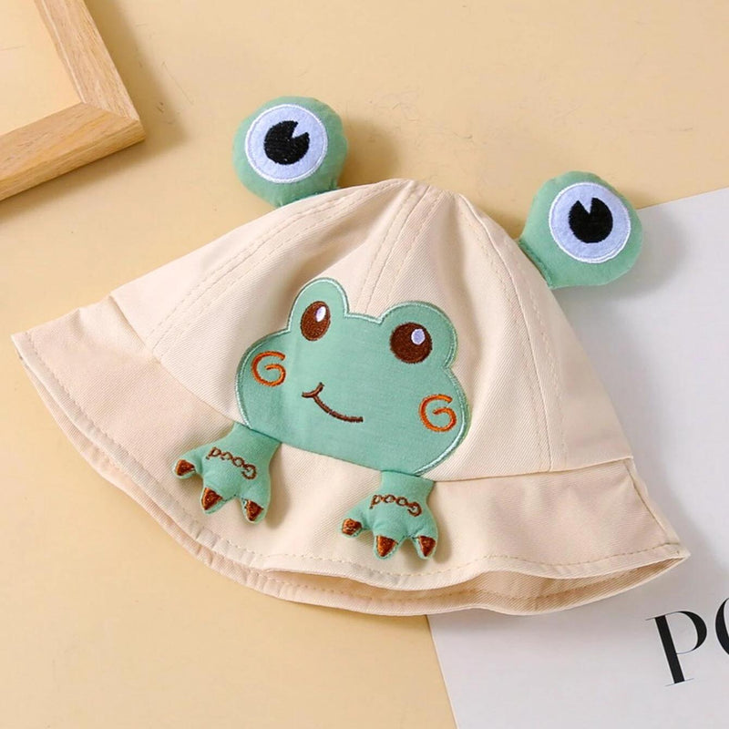 frog baby bucket hat, view 6 - MRSLM