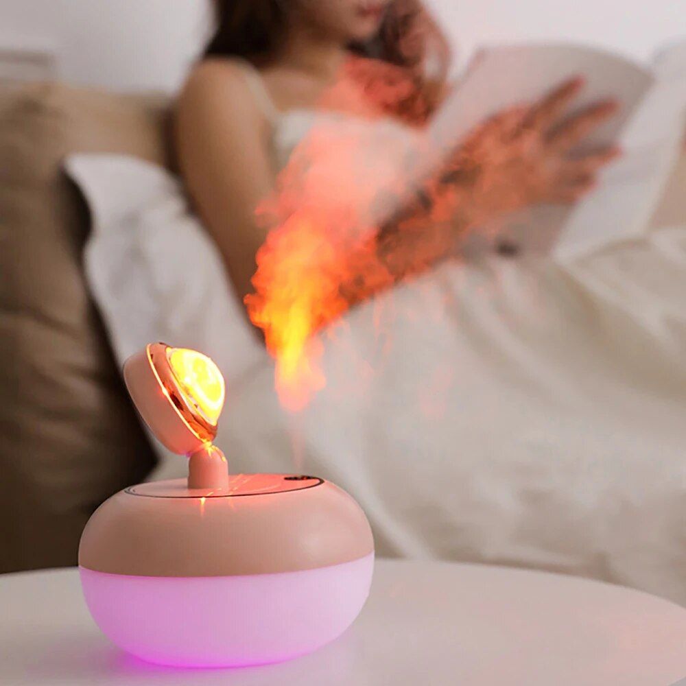 Desktop Home Air Humidifier with Light