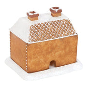christmas ginger cottage incense burner, view 5 - MRSLM