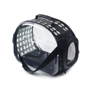transparent foldable cat carrier bag, view 8 - MRSLM