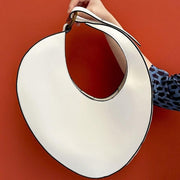 irregular shape hobo shoulder bag, view 3 - MRSLM