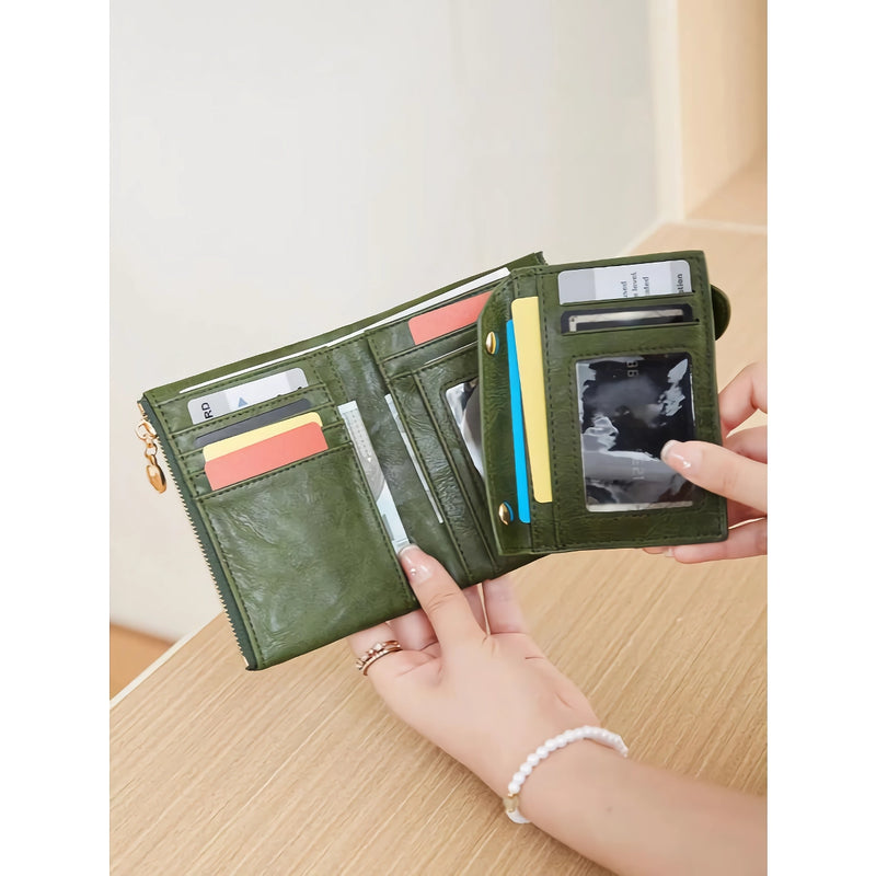 minimalist large capacity zipper wallet, view 13 - MRSLM