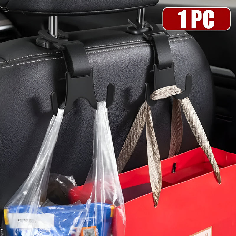 universal car headrest hanger, view 5 - MRSLM