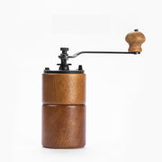 Portable wooden manual coffee grinder, view 3 - MRSLM
