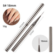 Nail art liner DIY painting brush set, view 4 - MRSLM