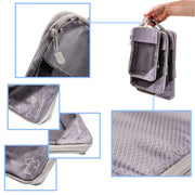 6-piece nylon packing cube set, view 5 - MRSLM