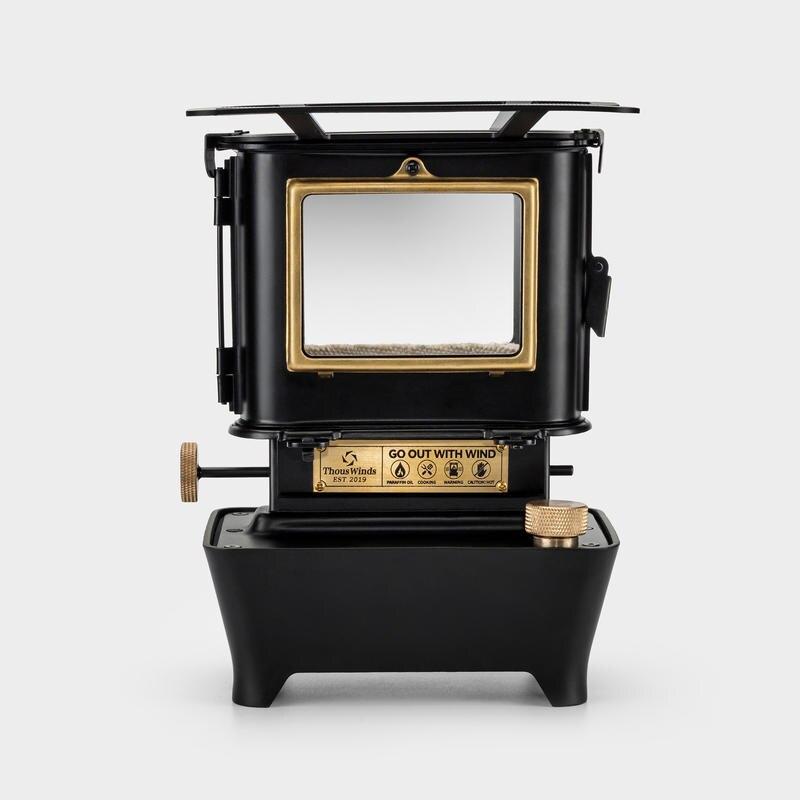retro oil lamp stove, view 8 - MRSLM