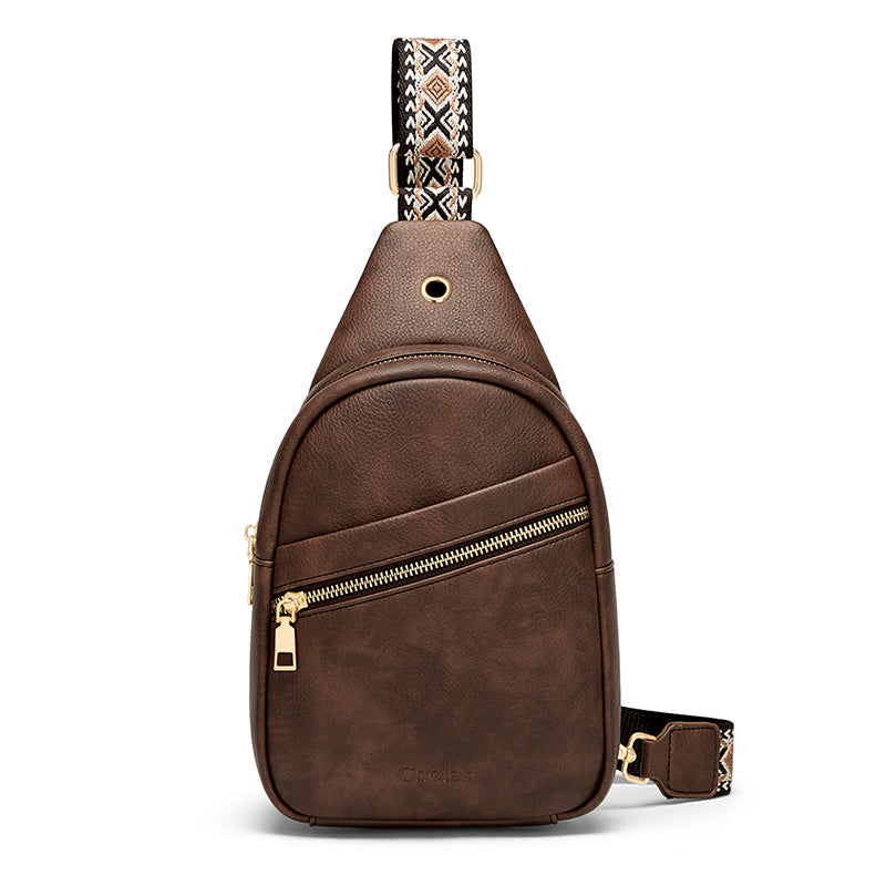 Women's crossbody sling bag, view 2 - MRSLM